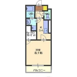 本星崎駅 徒歩12分 4階の物件間取画像